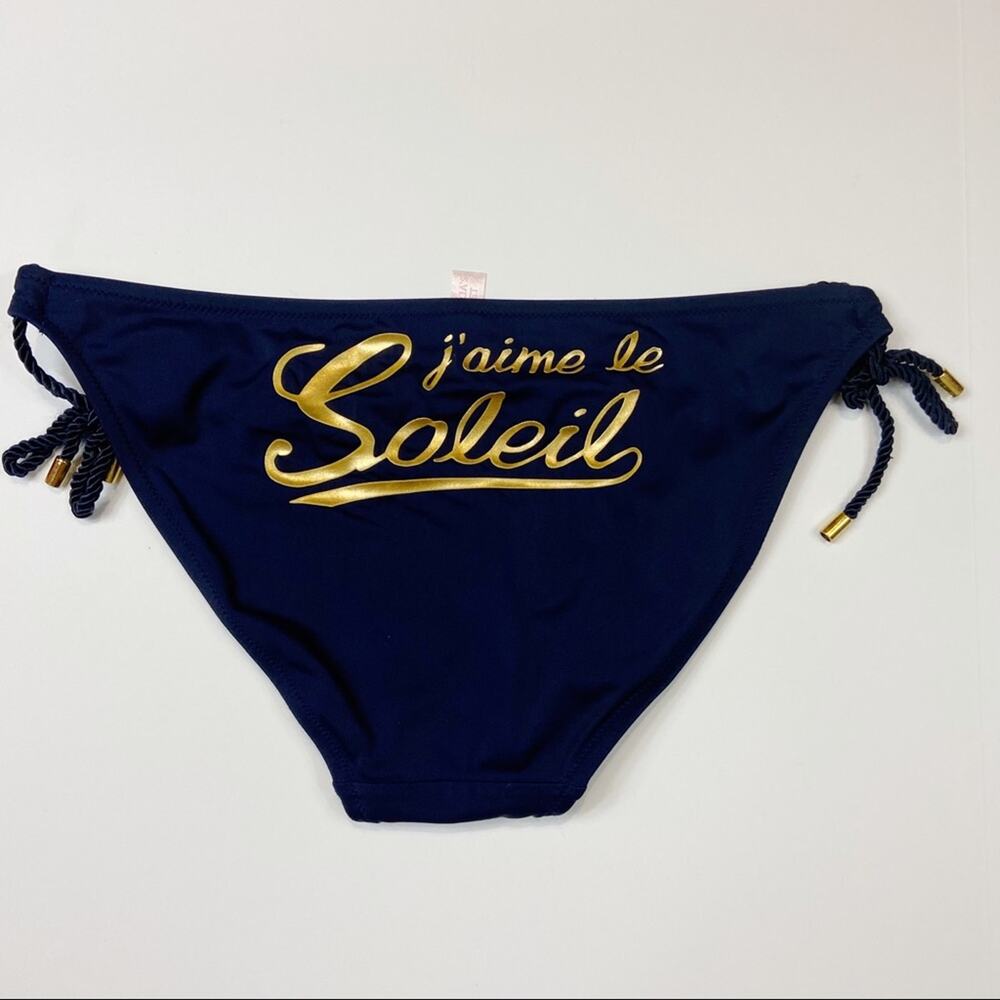 Victoria’s Secret | Navy Gold Bikini Bottoms